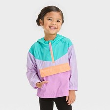 NWT CAT  JACK girls windbreaker jacket Sz S 6/7  