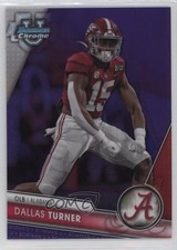 2023 Bowman U Chrome Purple Refractor 78/399 Dallas Turner #51 7k1