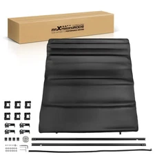 Roll Up Truck Bed Tonneau Cover fit for Nissan Titan 2017-2024 Short Bed W/ Lamp