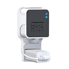 Wall Mount for Blink Sync Module 2 with Short Cable - save Space - No Messy Wire