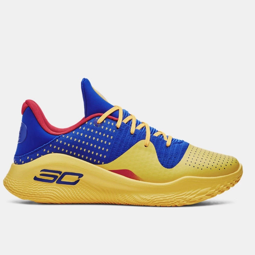Under Armour Curry 4 Low Flotro UA Jam Balcony Basketball 3026620-400 Men’s 11.5