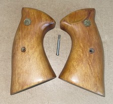 Vintage Smith Wesson Sw K Frame Square Butt Target Grip Smooth 19 Revolver