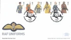 RAF Uniforms GB FDC Yorkshire Air Museum Allied Memorial York  2008 (108152)