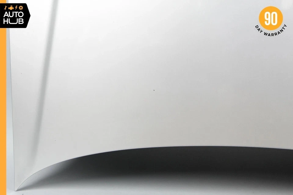 98-05 Mercedes W163 ML320 ML430 ML350 Hood Panel Assembly Silver OEM - Image 4 of 4