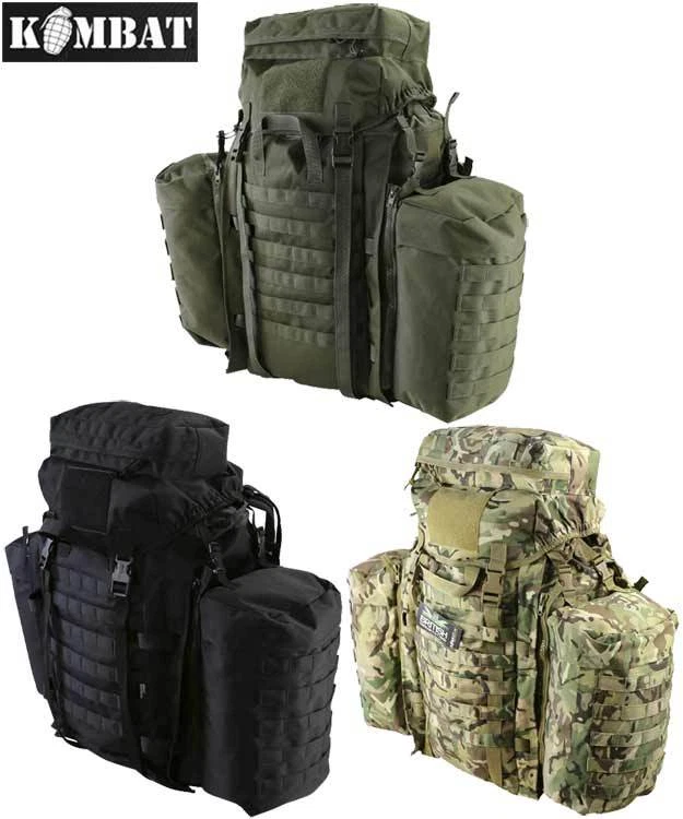 Tactical Assault Pack 90L Camping Rucksack Backpack Army Surplus