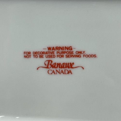 Banawe • Bald Eagle with Totem Eagle Trinket Dish • Canada • VGC • Rare - Picture 3 of 6