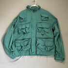 Vintage Penn Reels Fishing Jacket Xl With 15 Pockets