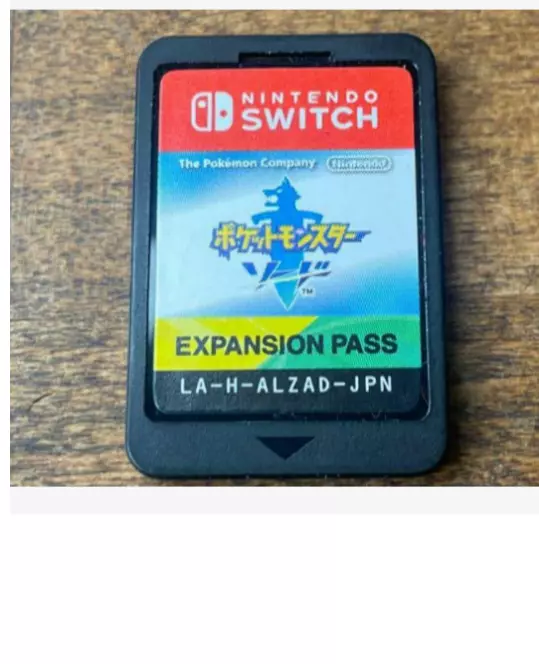 Pokemon Sword & Shield + Expansion Pass Japanese Game Soft For nintendo  switch