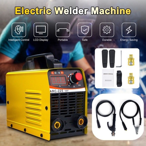 110V Mini Electric Welder Machine IGBT 10A225A DC Inverter ARC MMA Stick Welder eBay