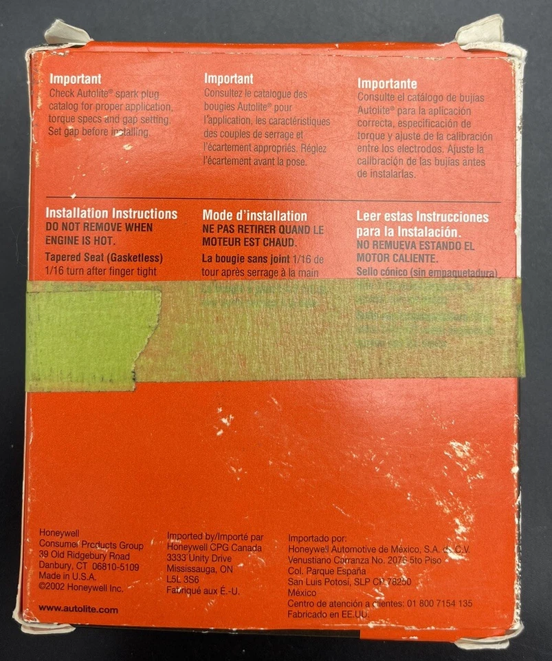 Bujías AUTOLITE 64 Cobre 4 Bujías Nuevas Foto 2 de 3