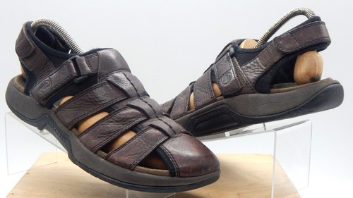 Merrell Montana Men's Brown Leather Closed Toe Sandals Size 9 | eBay