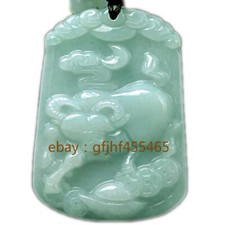 Natural Hotan Jade Carved Jade Pendant of the Chinese Zodiac
