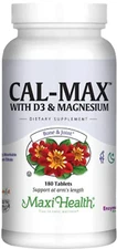 Maxi Health Cal-Max Calcium with D3- Magnesium and Boron - 180 Tablets
