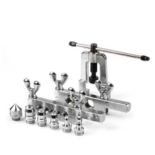 Flaring & Swaging Tool Kit 45 Degree Tubing 1/8 To 3/4 Inch For Soft Copper Tube