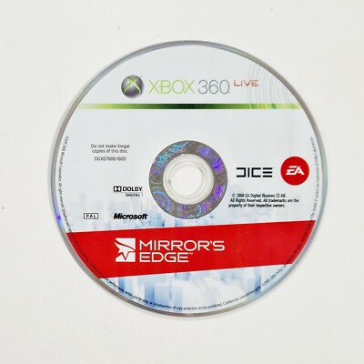 Microsoft XBOX 360 Game MIRROR'S EDGE Parkour/3D Platform Action/Freerunner 
