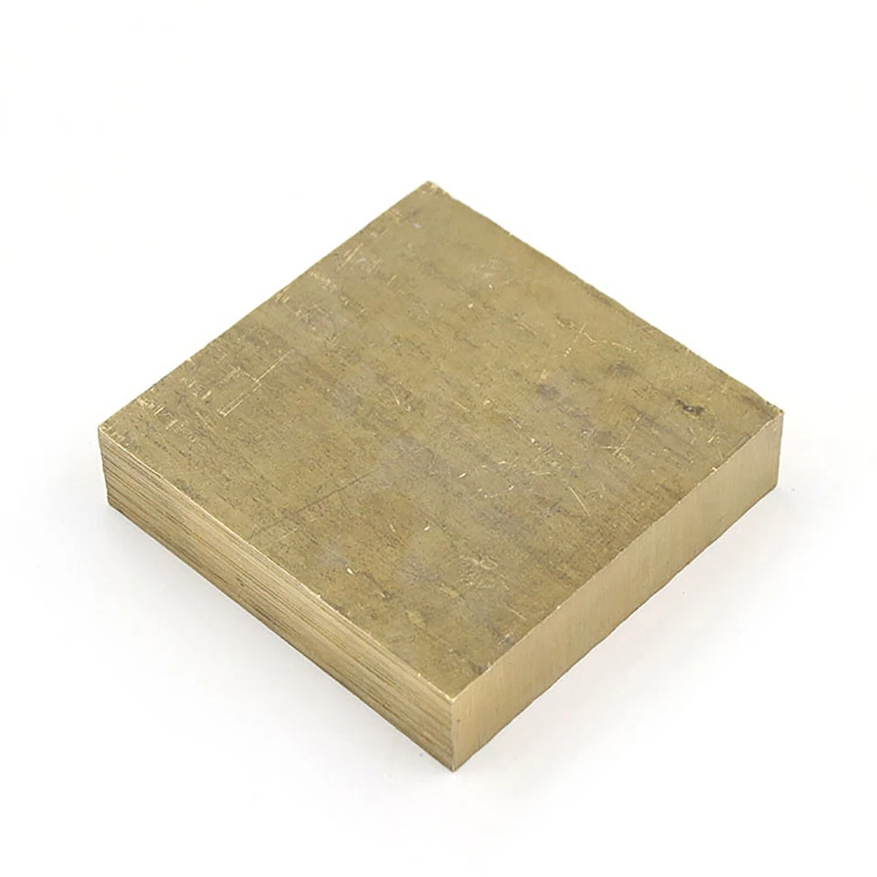 Aluminum Bronze Sheet Plate ZCuAl03Sn09 Metal Panel 6mm-40mm Thick, 100x100mm - image 3 of 3