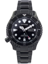 CitizenSapphire Crystal Promaster Automatic Black Dial Diver's Watch NY0145-86E