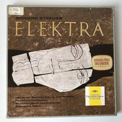 Bohm/Borkh/Schech/Madeira/Fischer-Dieskau STRAUSS Elektra DGG 138 690/91