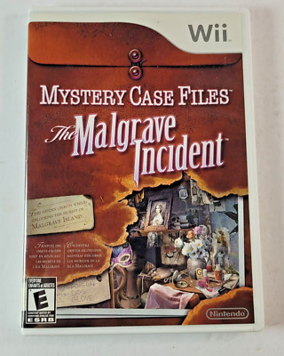 Jeu Wii Mystery Case Files: L'Affaire Malgrave - Version Complète Avec Notice, Occasion Bon état