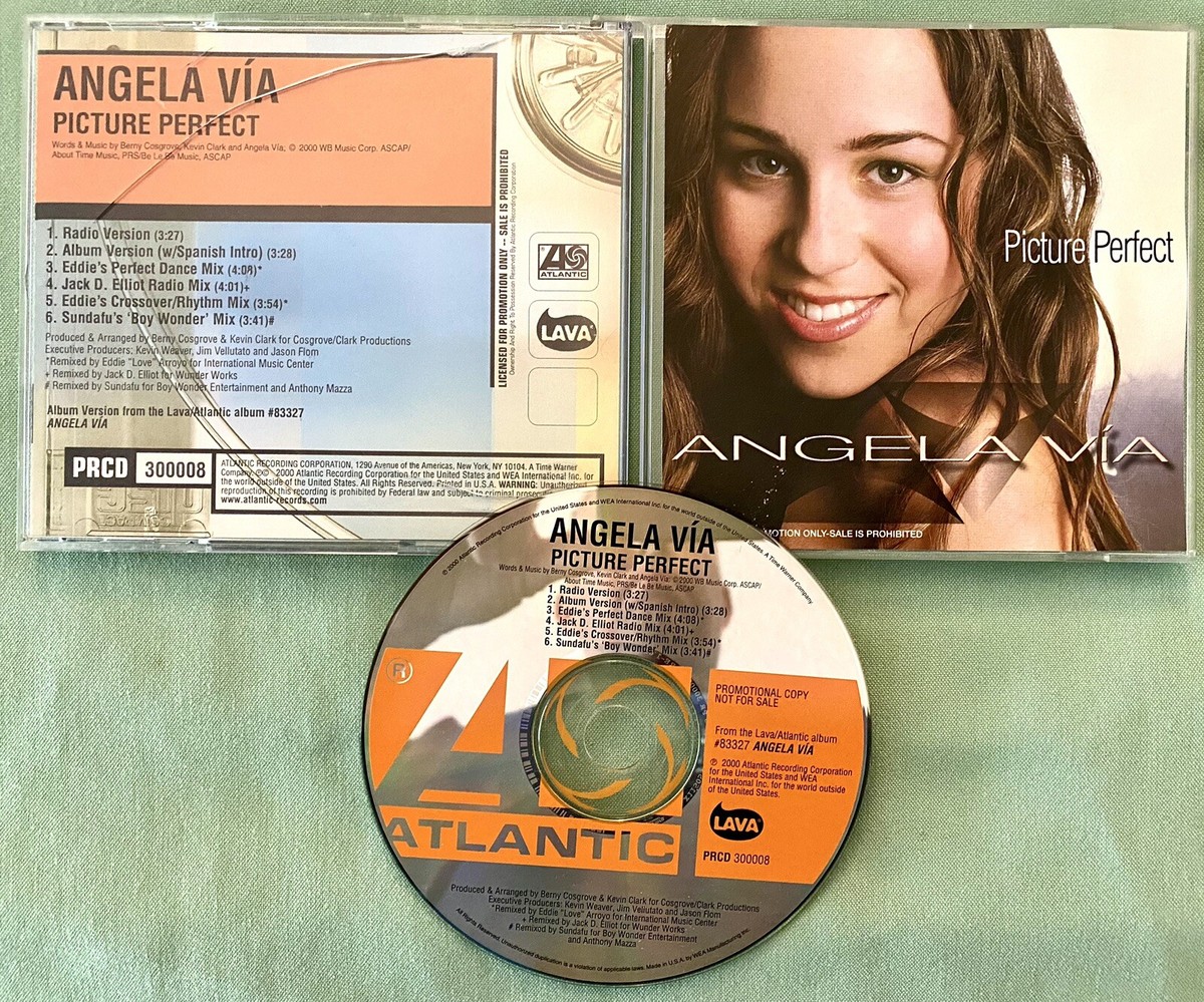 Angela Via **PROMO REMIX CD** Picture Perfect | eBay