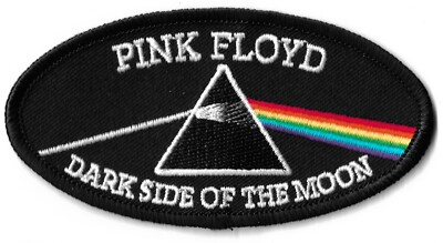 Pink Floyd The Dark Side of the Moon Patch [Oval Round] Classic Logo Memorabilia