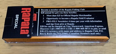 Rapala Rattlin' Rap RNR-8 - Leurre Japonais Couleur Maquereau - 80mm 21g - Occasion