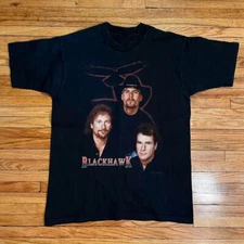 Blackhawk Band Cotton Shirt Unisex Concert S to 5XL AC147