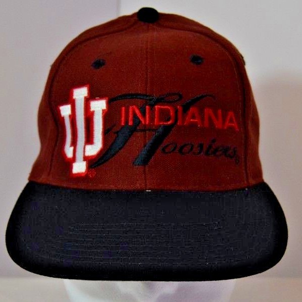 VTG Indiana Hoosiers Logo 7 Snapback Hat NCAA Script  display picture 3