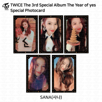 TWICE 3rd Special Album The Year of Yes Official Photocard KPOP K