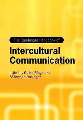 The Cambridge Handbook of Intercultural Communication Rings Rasinger Hardback