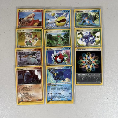 Pokemon ex Ruby & Sapphire Complete Rare, Uncommon and Common Set LP+ 2003 - Picture 2 of 4