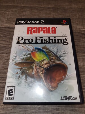 Rapala Pro Fishing game (Sony PlayStation 2, 2004)Tested Very Clean