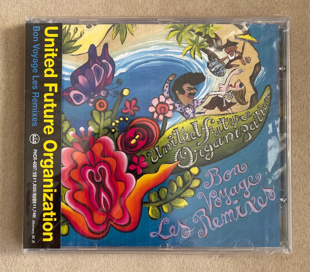 UNITED FUTURE ORGANIZATION レコード2LP　REMIX United Future Organization ‎– Bon Voyage Les Remixes CD Sealed