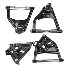 FOR 1973-1987 C10 CHEVROLET GMC TUBULAR CONTROL ARMS SET OF 4 UPPER AND LOWER