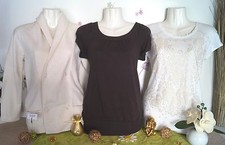 Lot vêtements occasion femme : Hauts, Gilet - T : 36 / 38