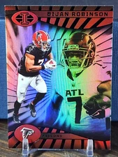 Bijan Robinson 2024 Panini Illusions #5 Atlanta Falcons