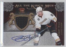 2011 Crown Royale All the King's Men Memorabilia Signatures Bobby Ryan Auto 2u9