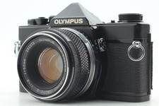 Exc 4 Olympus OM-1 SLR 35mm Film Camera F.Zuiko 50mm f1.8 Lens From JAPAN