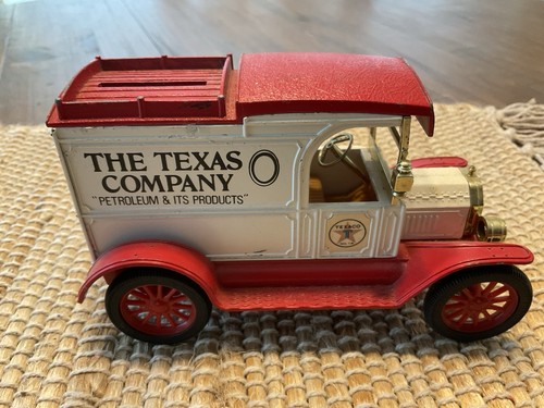 Ford Model T 1913 TEXACO Miniature 1/16 – Camion Fourgon Métal, Boîte USA, Gearbox