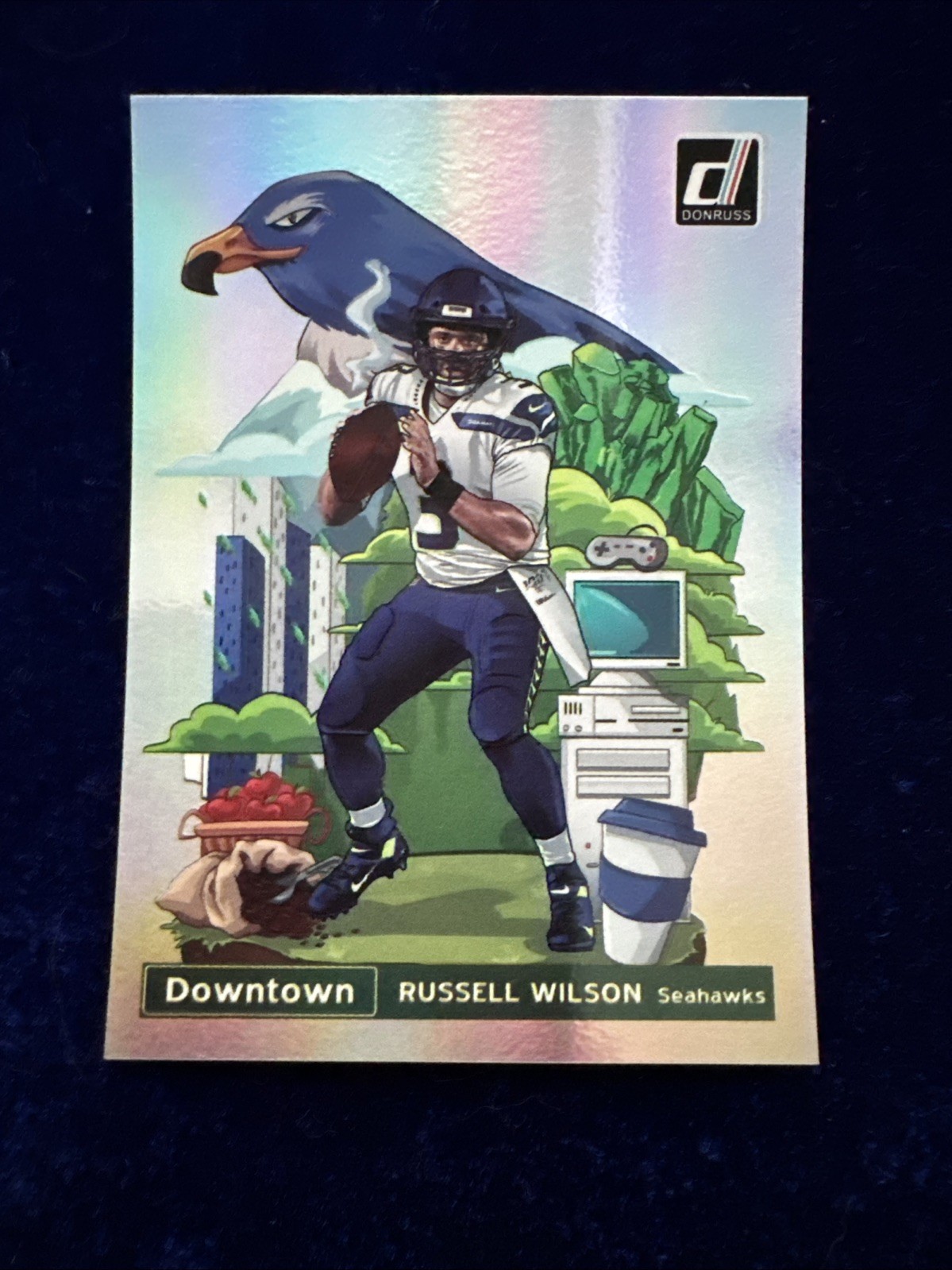 2020 Panini Donruss Optic - Downtown Russell Wilson #DT-7