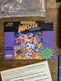 1991 Treasure Master Nintendo NES Tested w/  Manual & Paperwork