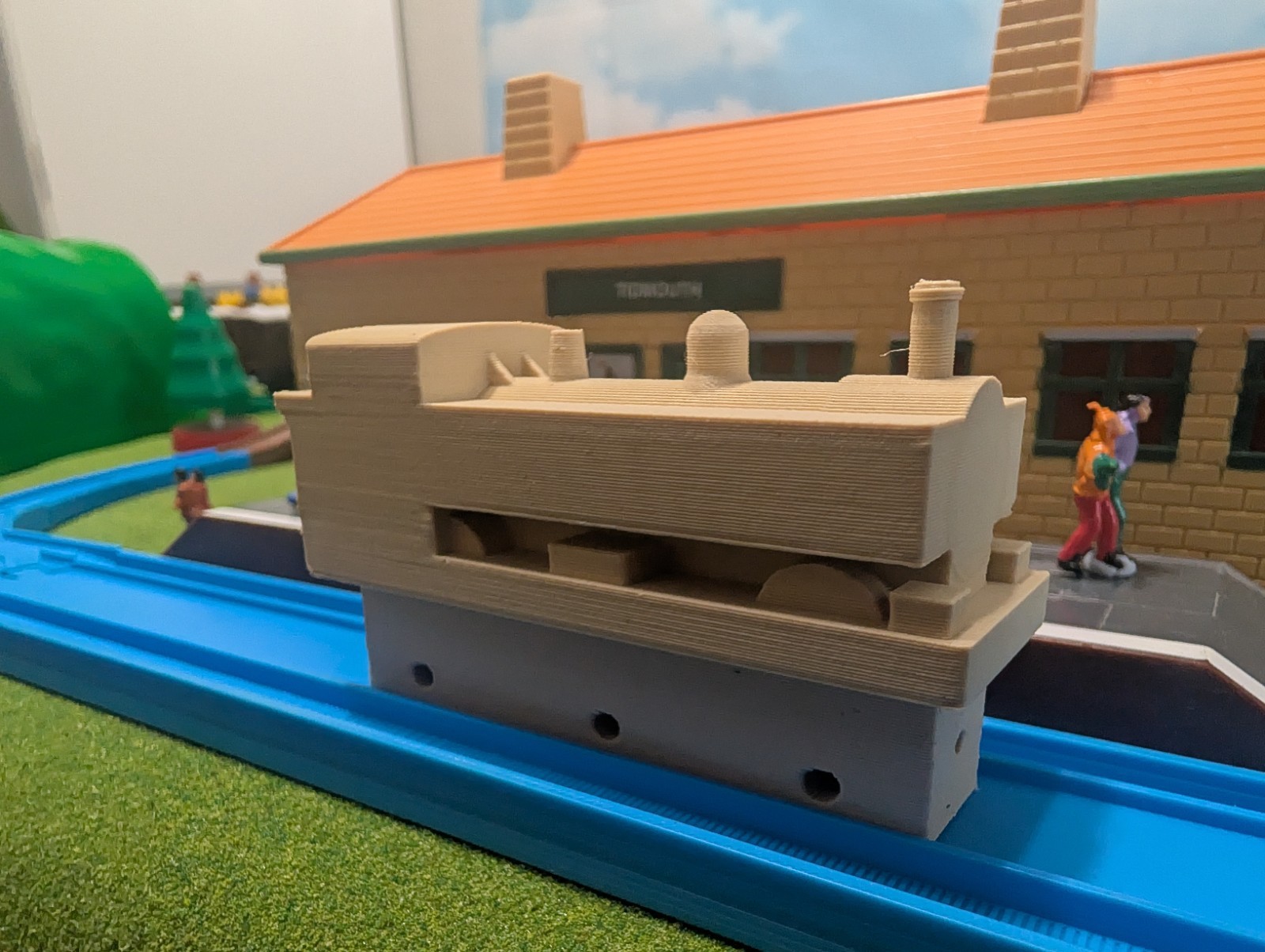 Custom 3D Printed Thomas & Friends Wooden Railway Duck PLA Train