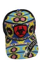 ARIAT Men's Blue Shield LogoBaseball Cap