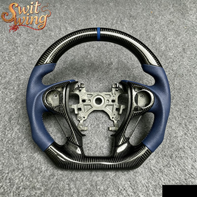 For Accord 9th gen Honda 2013-2017 Carbon Fiber Steering Wheel
