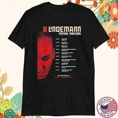 【Sサイズ】Tinman Elite Tour Tee Till Lindemann Festival Tour 2025 Heavy Cotton Black Full Size T