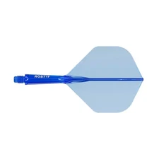 CUESOUL ROST 77 Integrated Shaft & Flight - Big Standard  Short Transparent Blue