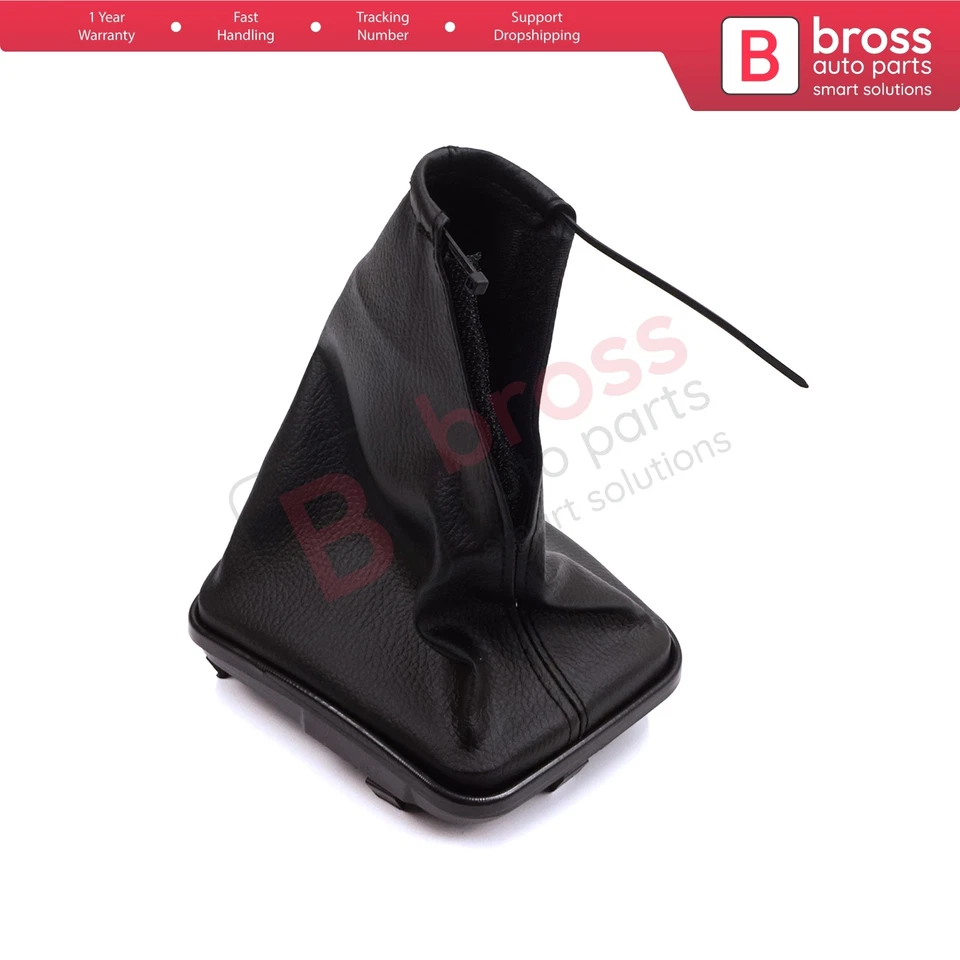 Bross BSP897 Gear Shift Stick Black Boot Gaiter 735417451 for Fiat Linea Punto - Imagen 4 de 4