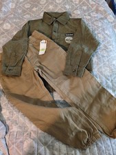 Timberland boys 2 Piece Long Sleeve Corduroy Shirt Set See Description