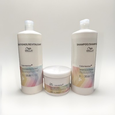 Wella ColorMotion Shampoo, Conditioner, Structure Mask or Post Color You Select