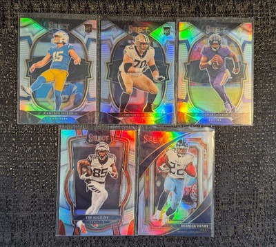2022 Panini Select SILVER Prizm Complete Your Set You Pick Football Card #1-500